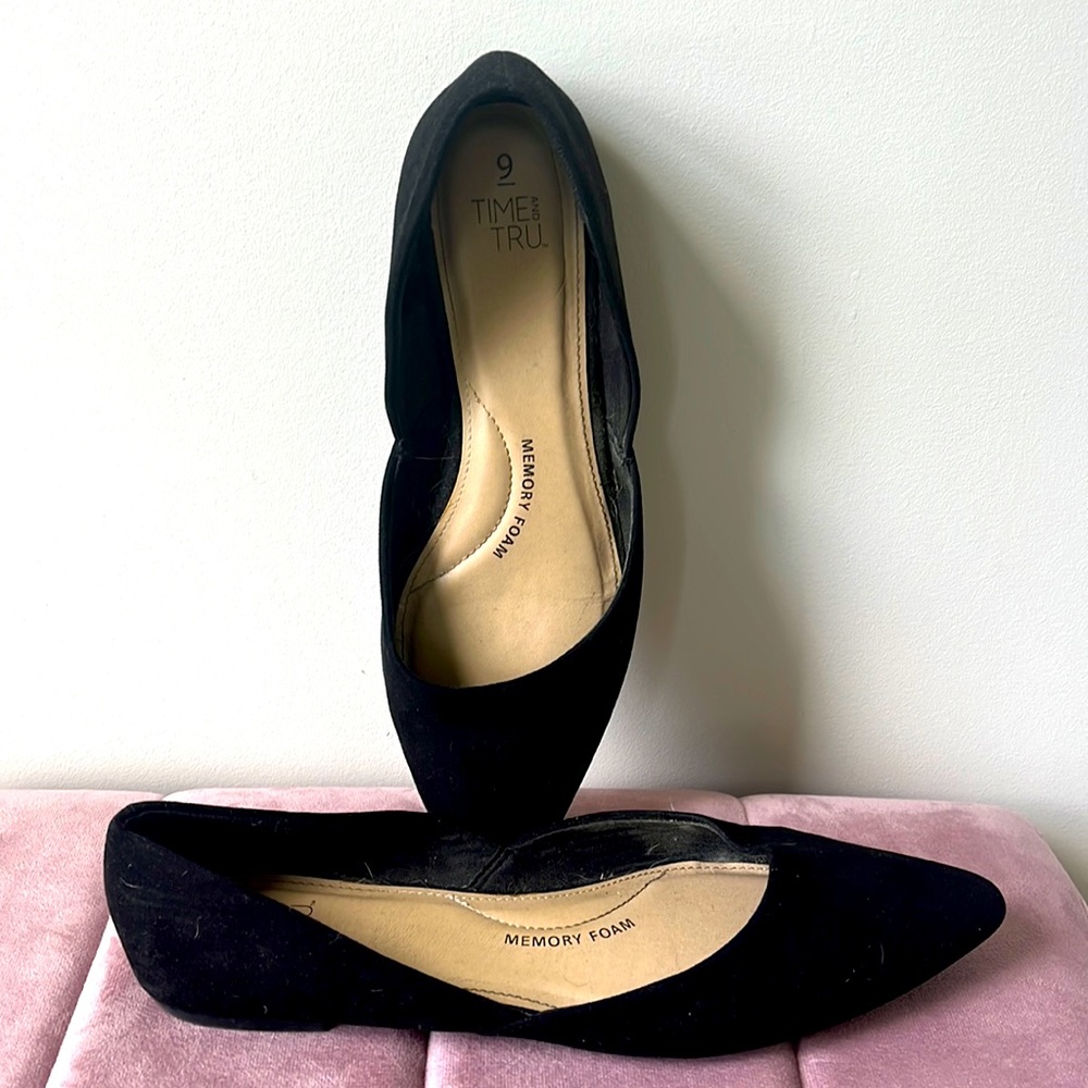 Black flats